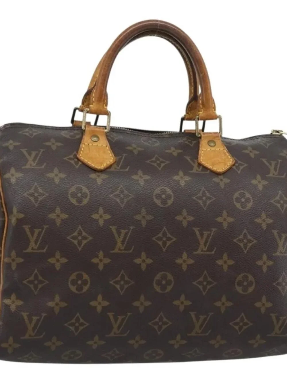 LOUIS VUITTON Monogram Speedy 30 Hand Bag M41526 LV Auth 189239